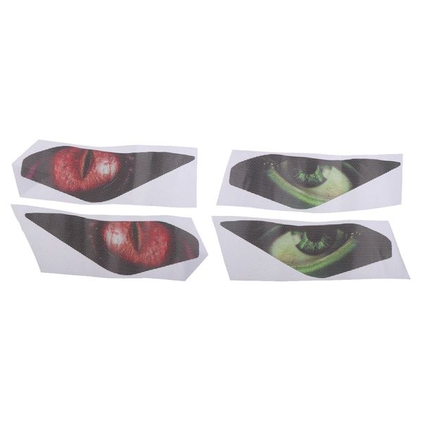 

4x motorcycle headlight sticker headlamp kit for kawasaki ninja650 decor