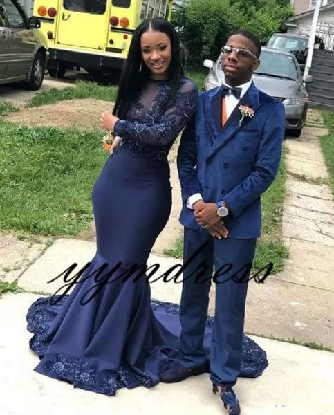 

africa jewel mermaid evening dresses long sleeves runway fashion formal party gown special occasion prom dress, Black;red