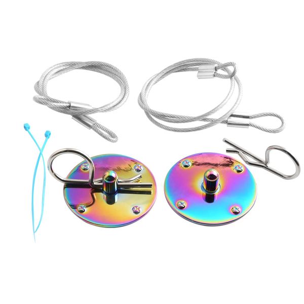 

car auto hair pin style sport hood latch pin bonnet engine lock set