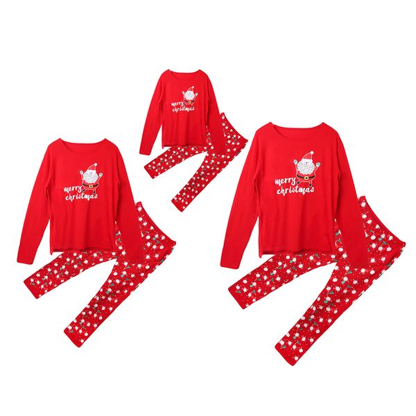 

emmababy new brand xmas christmas kids adults family pajamas sets sleepwear nightwear pyjamas gifts, Blue