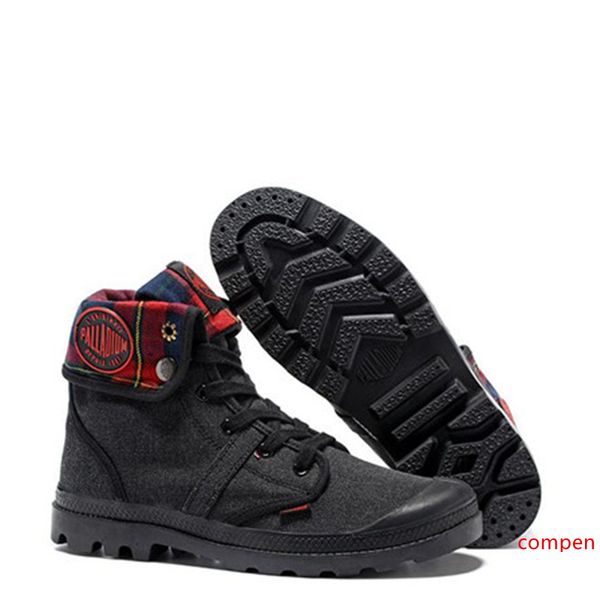 

new designer palladium boots women men 2019 sports white pink black camo winter sneakers trainers ankle roman boots size 35-45