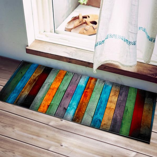 

urijk creative europe type 3d printing carpet hallway doormat anti - slip bathroom carpet absorb water kitchen mat/rug