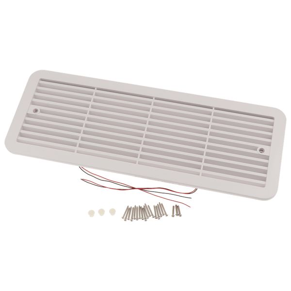 

rv camper караван side air vent outlet решетка крышка с вентилятором - white