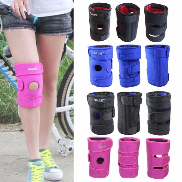 

neoprene magnetic knee brace support pads patella arthritis pain sport guard support pads, Black;gray
