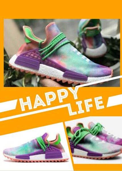 

2019 новый Pharrell HU NMD мужчины / женщины / большой мальчик кроссовки высокого качества
