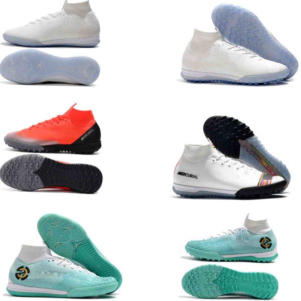 

men mercurial euphoria pack xii elite fg 12 superfly vi 6 360 cr7 njr low ronaldo neymar women kids soccer football shoes size 35-45