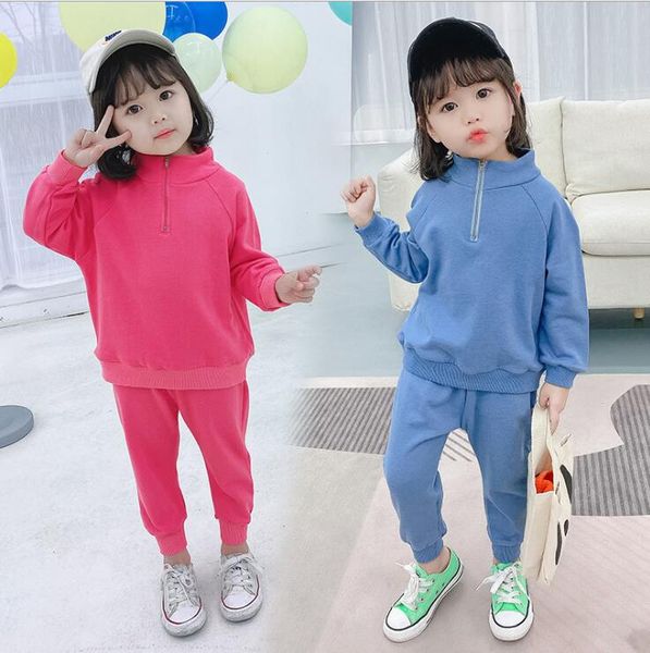 

2020 нов девоки малики 2 комплек ђайка + длинне бѬки мод вена лопок к, White