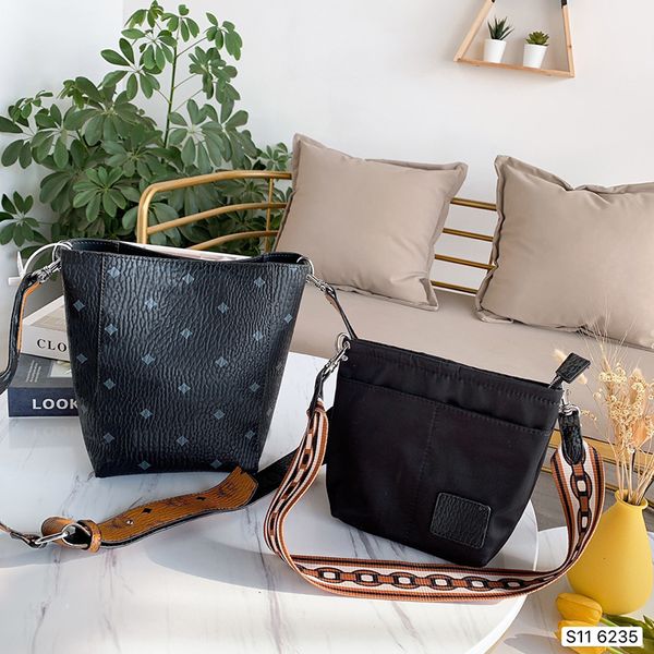 

pink sugao women shoulder bag designer bucket bag brand 2pcs/set crossbody bags luxury purse handbag lady shopping bags
