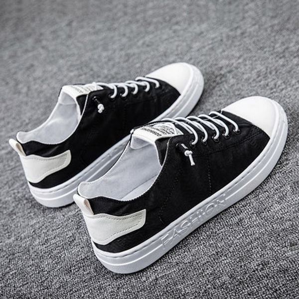 

fashion versatile leisure thin base canvas casual platform shoes