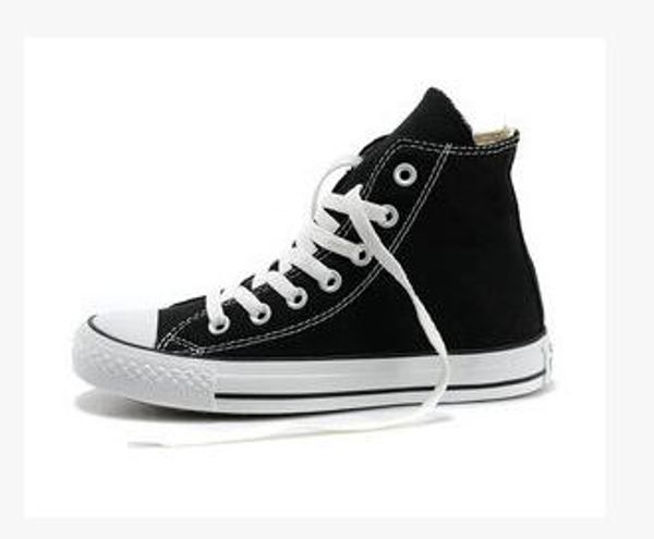 

eur46 new star low high casual shoes style sports stars chuck classic canvas shoe sneakers conve men women canvas shoes xmas t01, Black