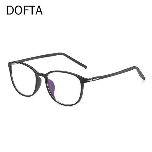 

dofta blue light blocking glasses men computer glasses gaming goggle for male women precription eyeglasses frame 5238a, White;black
