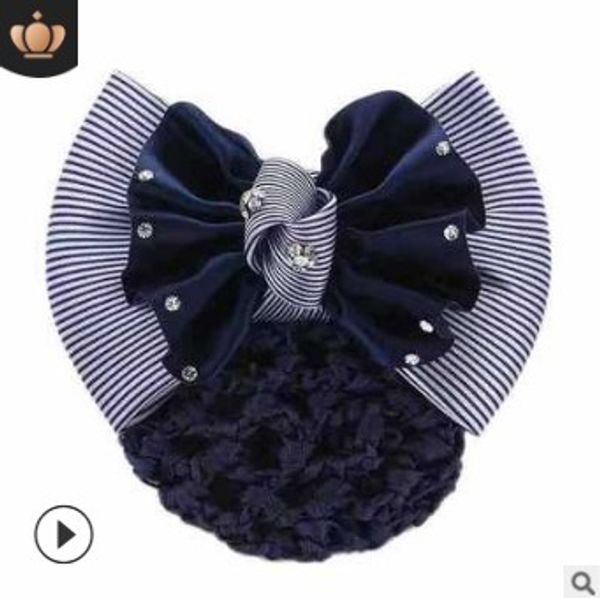 Diy Professional Headdress Flowers Multi Bowknot Fabric Hair Donut