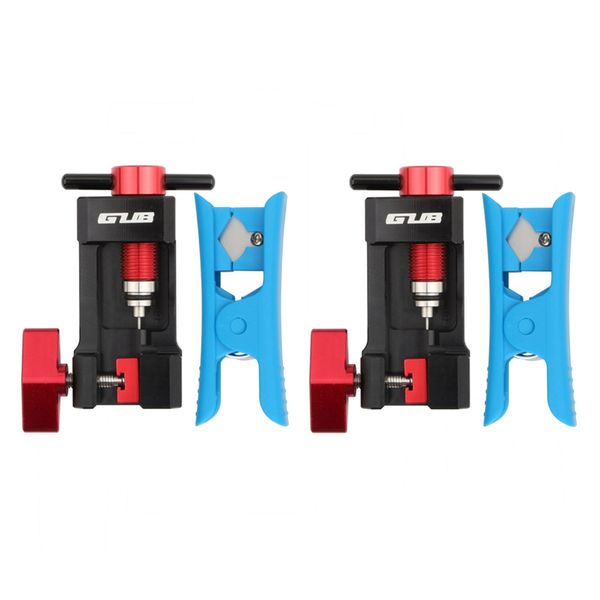 

2x bike driver hydraulic hose cutter disc brake insert install tools