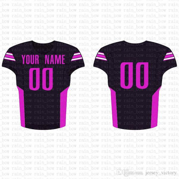 

2019 New Custom Football Jersey High quality Mens free shipping Embroidery Logos 100% Stitched top sale B25