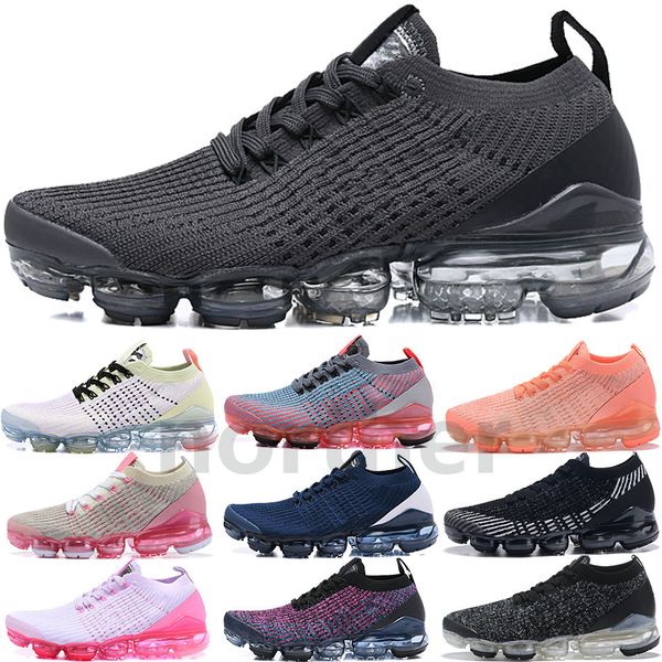 

2019 new arrival knit 3.0 light pink cream navy white mens womens sneakers midnight navy pink purple multi-color running shoes