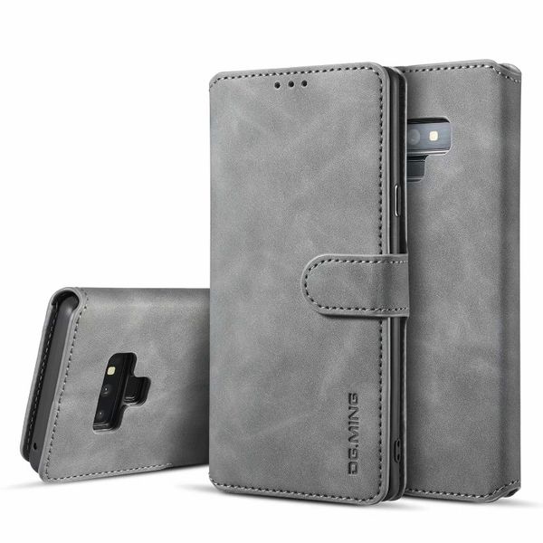 

Retro PU Leather Wallet Flip Protective Stand Case Cover with Card Slots and for Samsung S9 S8 PLUS NOTE9 A6 A7 A8 2018