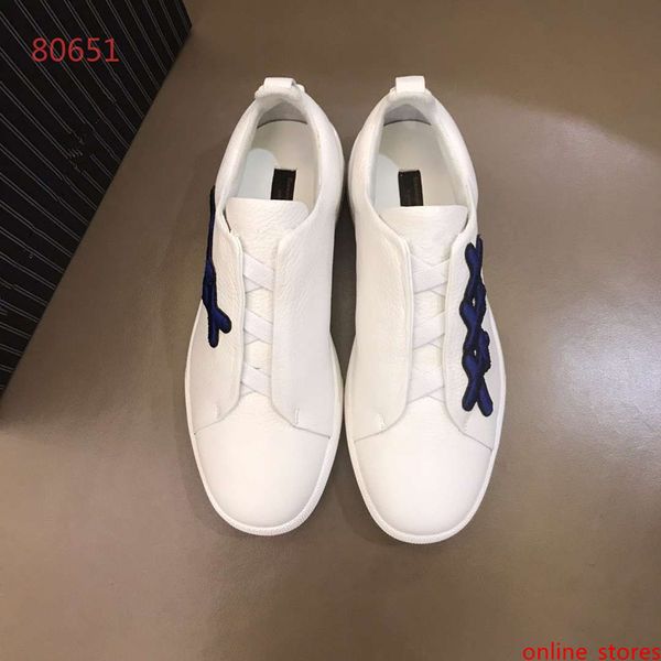 

big size 38-45 luxury designe leather ace brand shoes mens shoes luxury casual shoes with dust bag