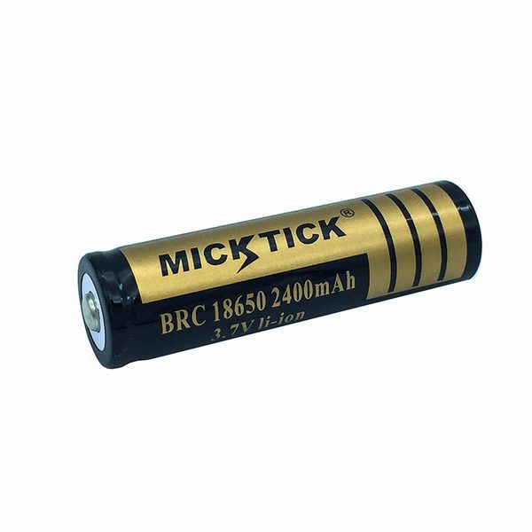 

18650 battery 2400mah batteries 3.7v lithium li-ion rechargeable led flashlight