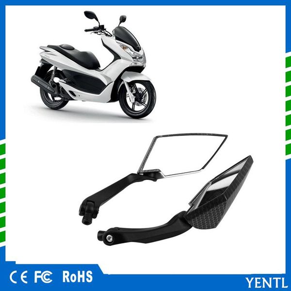 

доставка бесплатно 8мм 10мм регулируемый алмазная универсальный мотоцикл заднего вида заднего вида боковое зеркало подходит для harley honda