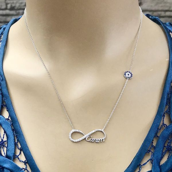 

chains 925 silver endless dear necklace