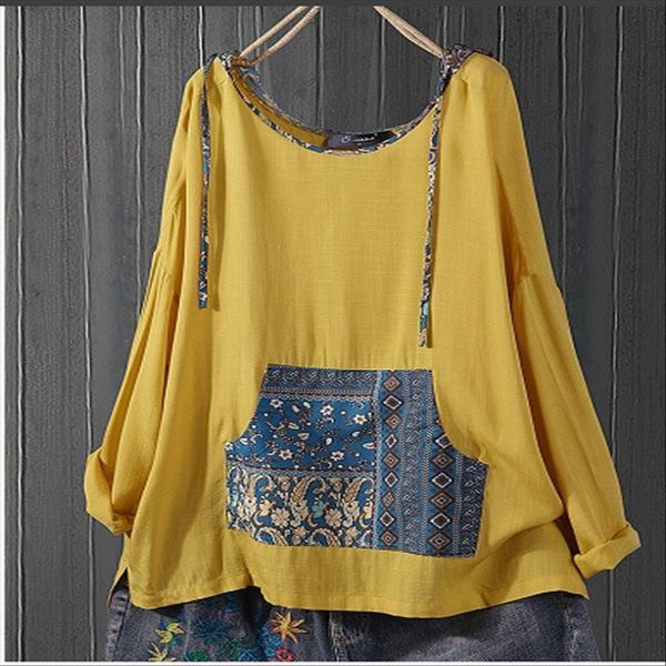 

sports wind stitching pocket hat loose 2020 t-shirt 2020 sports wind stitching pocket hat loose t-shirt, White