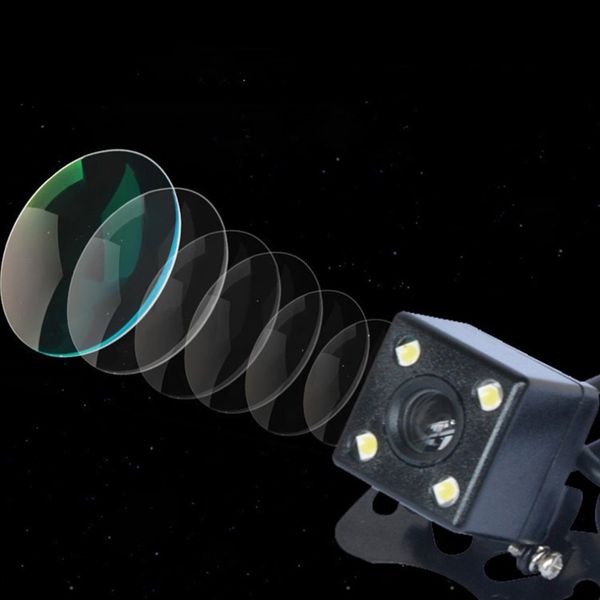 

automobile car camera 8led rear view reversing camera english packaging auto parts auto accessories high definition