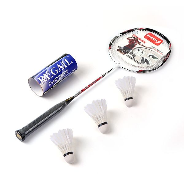

professional super lightest badminton racket set ultralight carbon fiber badminton racquet with cover bag 3 shuttlecocks