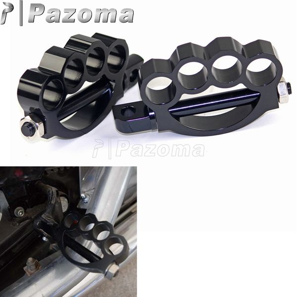 

black motorcycle footpeg custom footrest highway peg for touring softail dyna road king male mount foot rests