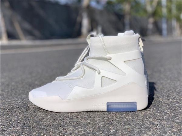 

2020 est air fear of god 1 triple black 3m reflective string oatmeal amarillo sail man basketball shoes outdoor sneakers with box