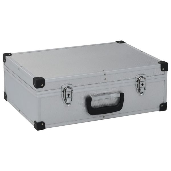 

tool case 46 x 33 x 16 cm silver aluminum common tools