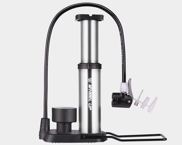 Portable Pump Ultra-light Bike Pump Hose With Pressure Gauge High Pressure Pump