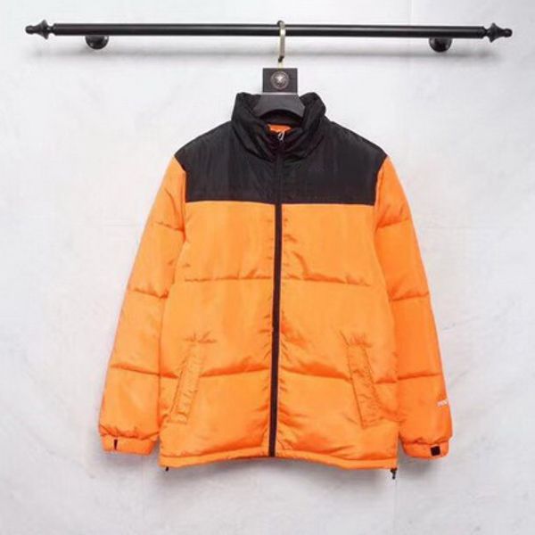 

2019 designer down jackets for men women winter parka brand coats embroidery patchwork keep warm windbreaker 2 color, Black