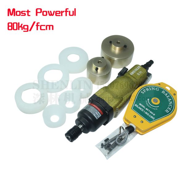 

shenlin large forceairscrew driver capping machine bottle cap close tool pneumatic capper plastic and metal cap screw machine