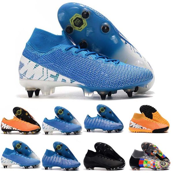 

superfly vii 7 360 elite fg vi cr7 ronaldo neymar njr mens boys high ankle soccer shoes football boots cleats size 39-45