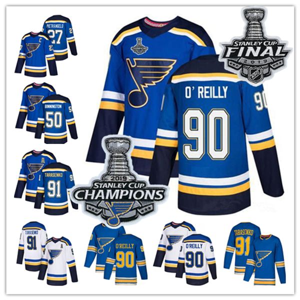 

st. louis blues jersey 27 pietrangelo 91 vladimir 90 ryan o'reilly 50 binnington 10 schenn jaden schwartz jake allen 7 maroon hockey je, Black;red