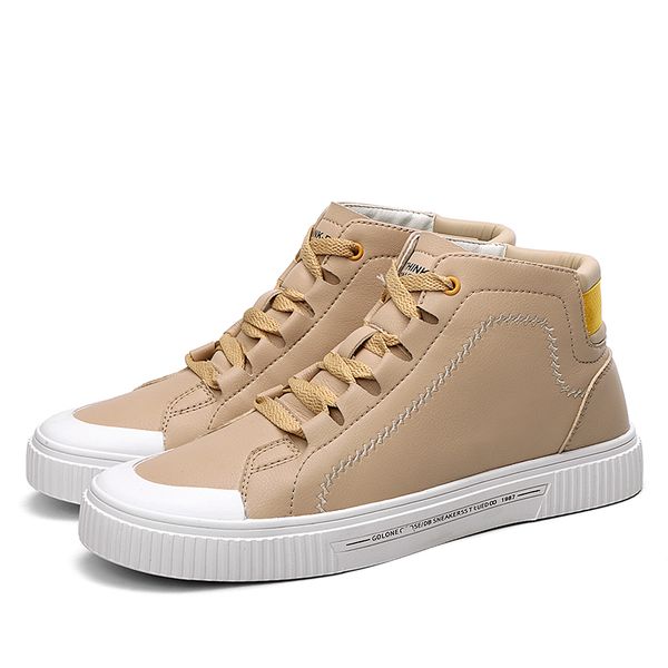 

2019 autumn men casual shoes comfortable driving shoes new fashion comfort casual sneakers men flats shoes %1988, Black