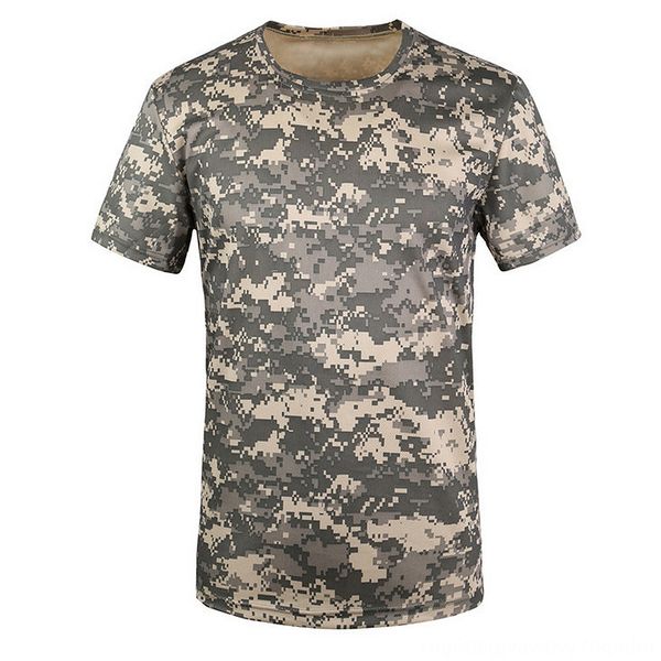 

новая охота камуфляж tshirt мужчины открытый wear спортивного открытая одежда дышащего army tactical combat t shirtdry sport camo ca, Gray;blue