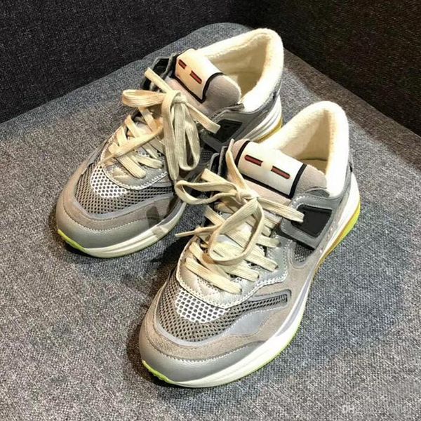

autumn and winter new sports shoes women's fashion net red light and comfortable with retro reflective breathable old small dirty shoes