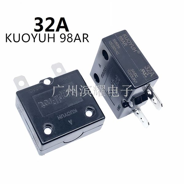 

taiwan kuoyuh 98ar-32a overcurrent protector overload switch automatic reset