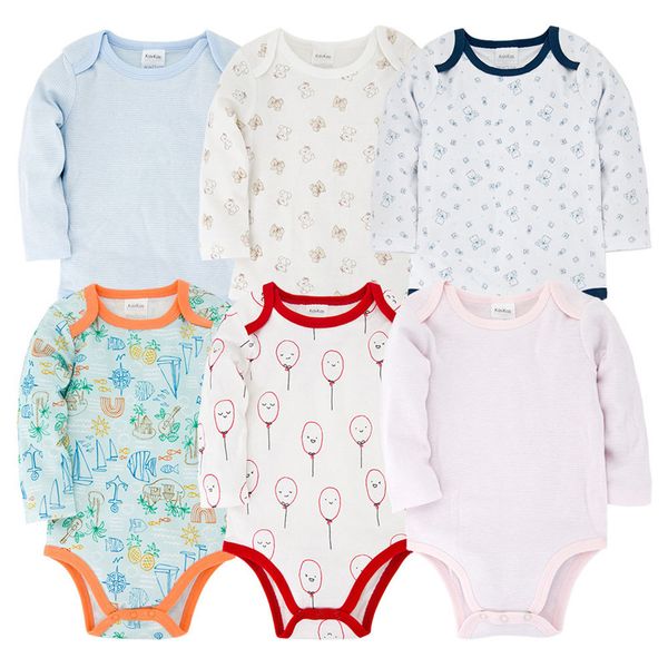 

newborn baby rompers 6 designs striped onesies kids designes clothes boys vêtement bébé cartoon jumpsuits infant splice outfits 060310, Blue