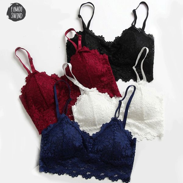 

soft bra hook flower hollow out lace for women wire full cup underwear women seamless lingerie bras women, Red;black