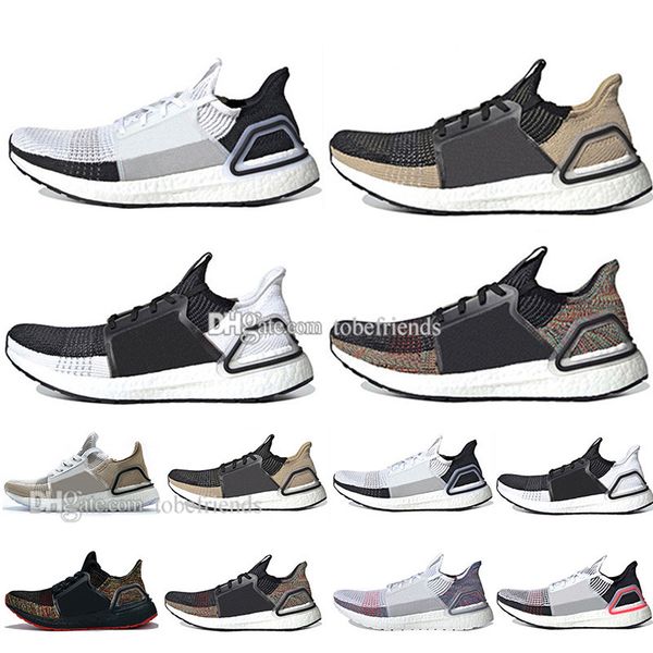 

new 2019 ultra boost 19 laser red refract oreo mens running shoes for men women ultraboost 5.0 dark pixel sports sneakers designer size 5-11
