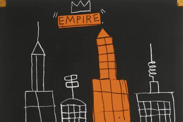 

jean michel basquiat "mecca" oil painting on canvas expressionism art wall art home decor handpainted &hd print 191016