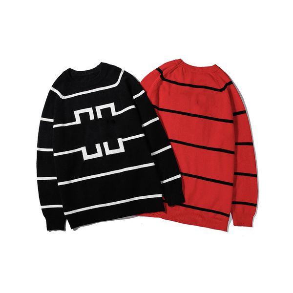 

mens designer sweaters fashion letters embroidery pullovers luxury patterns mens clothes asian size 2 colors 2020 spring, White;black