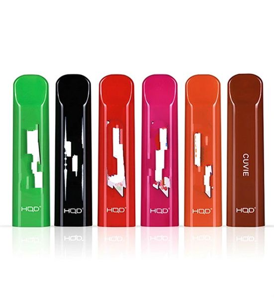 

Оригинал HQD Cuvie V1 Одноразовая Vape Pen 280mAh более 300 пуфы электронной сигареты одноразовые устройства Зеленый цвет