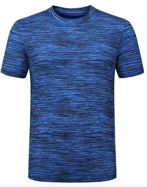 

2019 men's tight clothes running short-sleeved quick-drying t-shirt 905556, Black;blue