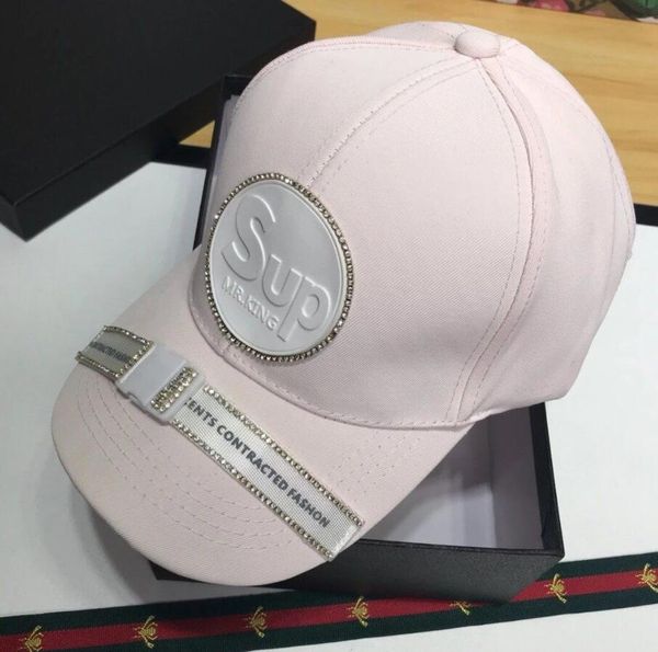 

2020 sup hat luxury hats brand designer caps baseball cap for mens womens caps adjustable hats 2 color optional four season hat with box, Blue;gray