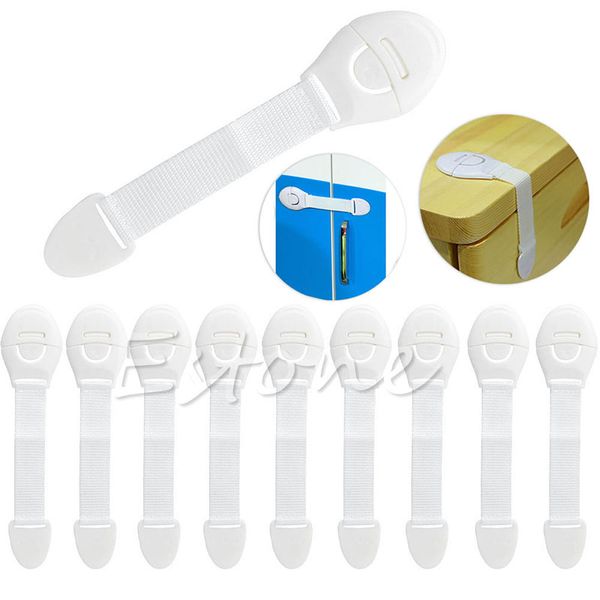 

new 10 pcs child infant baby kids drawer door cabinet cupboard toddler safety locks