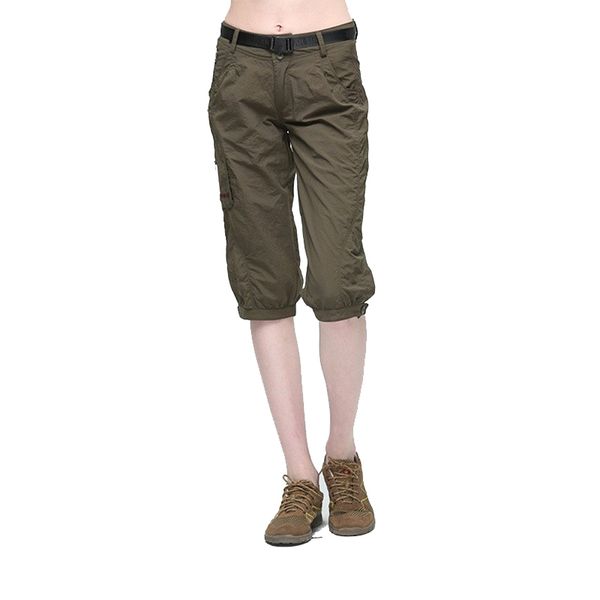 

outdoor shorts women's tactical short quick drying breathable sport camping training climbing tooling, Brown;gray