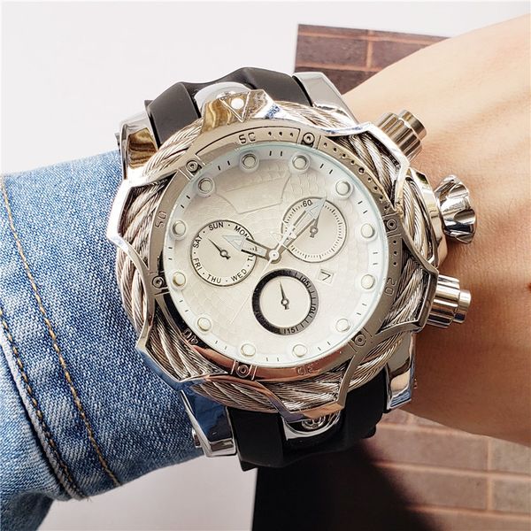 

new men's casual watch, ladies quartz watch, men's shockproof automatic date watch watch, Slivery;brown